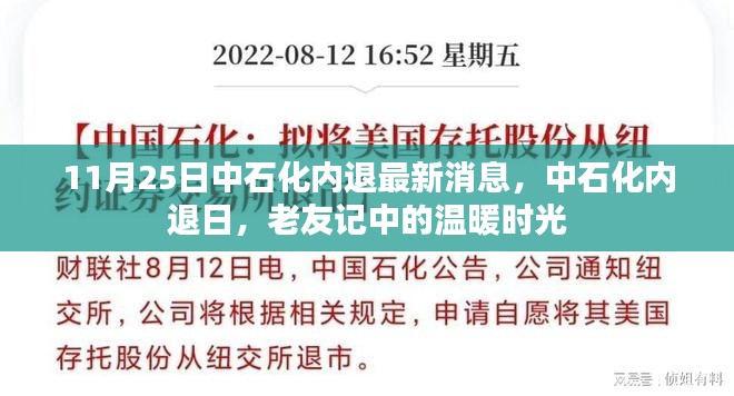 中石化内退最新动态，老友记里的温暖时光纪念日