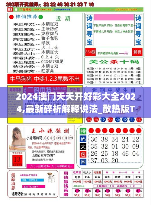 2024澳门天天开好彩大全2024,最新碎析解释说法_散热版TFI7.25