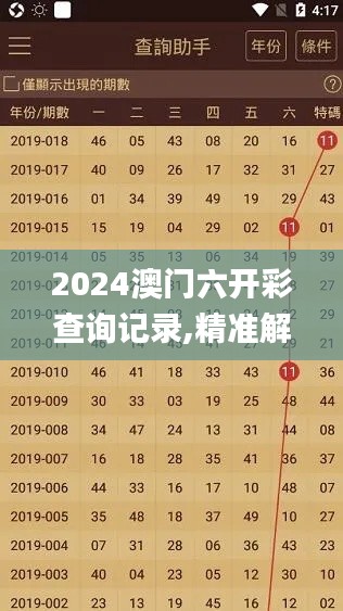 2024澳门六开彩查询记录,精准解答方案详解_限量版IYU7.21