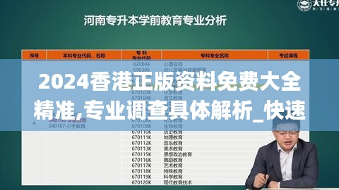 2024香港正版资料免费大全精准,专业调查具体解析_快速版FLJ7.1