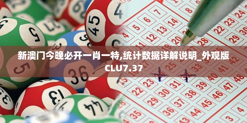 新澳门今晚必开一肖一特,统计数据详解说明_外观版CLU7.37