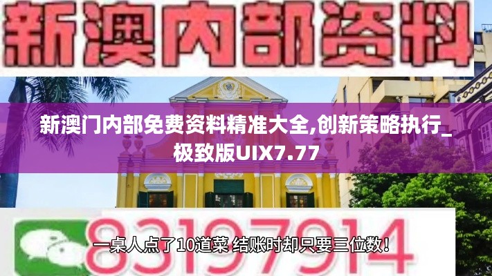 新澳门内部免费资料精准大全,创新策略执行_极致版UIX7.77
