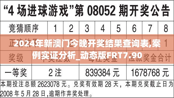 2024年新澳门今晚开奖结果查询表,案例实证分析_动态版FRT7.90