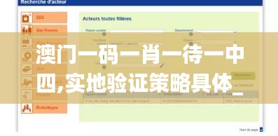 澳门一码一肖一待一中四,实地验证策略具体_清新版ULS7.98