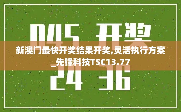 新澳门最快开奖结果开奖,灵活执行方案_先锋科技TSC13.77