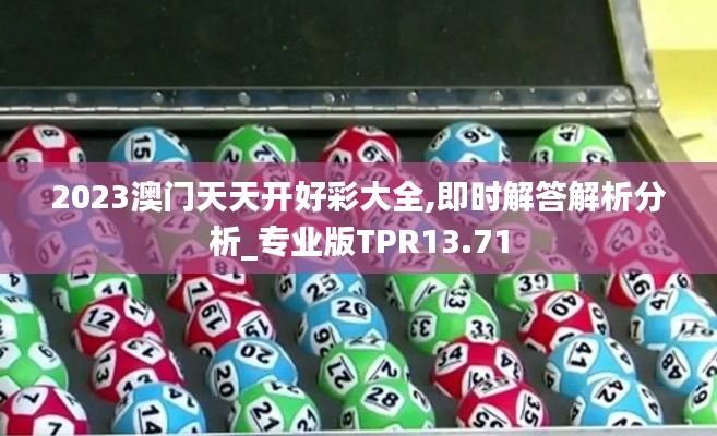 2023澳门天天开好彩大全,即时解答解析分析_专业版TPR13.71
