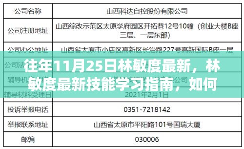 林敏度最新技能学习指南，从初学者到进阶用户的进阶任务攻略