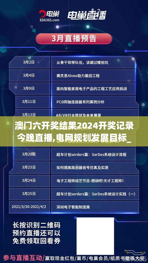 澳门六开奖结果2024开奖记录今晚直播,电网规划发展目标_远程版NUN13.5