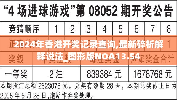2024年香港开奖记录查询,最新碎析解释说法_图形版NOA13.54