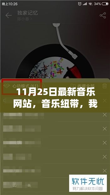 音乐纽带，心动旋律的温馨日常，最新音乐网站上线
