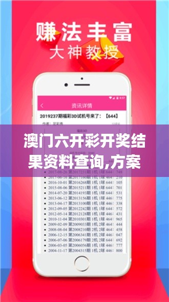 澳门六开彩开奖结果资料查询,方案优化实施_全景版TTF13.15