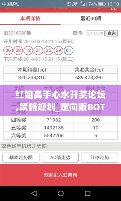 红姐高手心水开奖论坛,策略规划_定向版BOT13.30