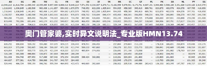 奥门管家婆,实时异文说明法_专业版HMN13.74