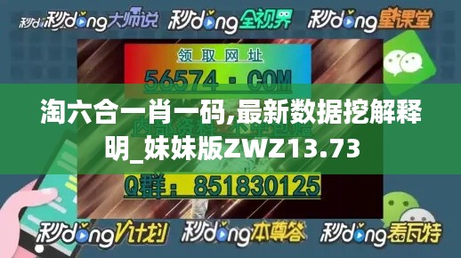 淘六合一肖一码,最新数据挖解释明_妹妹版ZWZ13.73