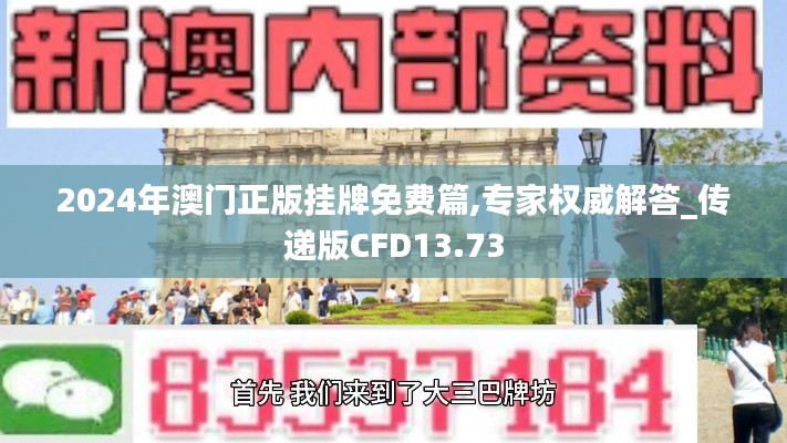 2024年澳门正版挂牌免费篇,专家权威解答_传递版CFD13.73