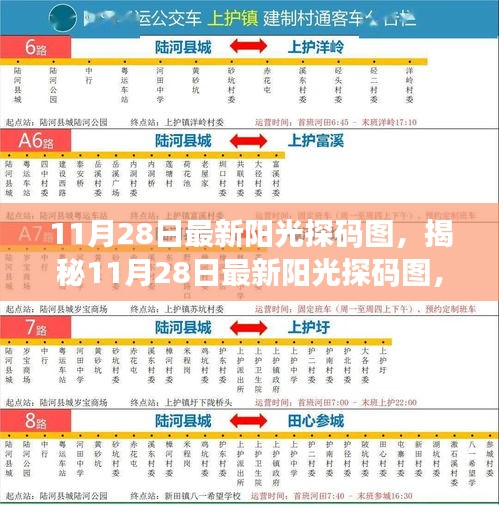 揭秘最新阳光探码图,洞悉数字奥秘的奥秘(11月28日更新)