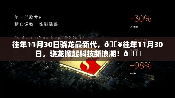 往年11月30日，骁龙掀起科技新浪潮，最新代处理器引领潮流