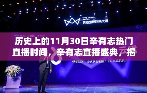 揭秘辛有志直播盛典，历史直播里程碑与最新科技直播神器的前卫体验回顾
