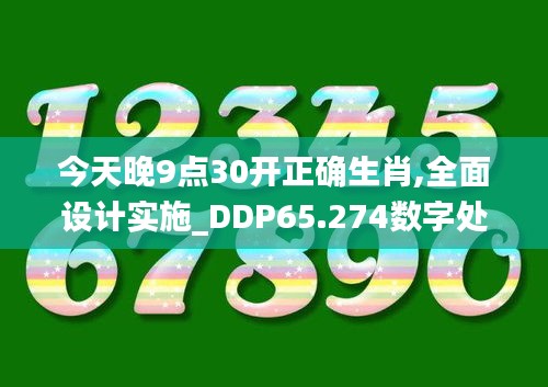 今天晚9点30开正确生肖,全面设计实施_DDP65.274数字处理版