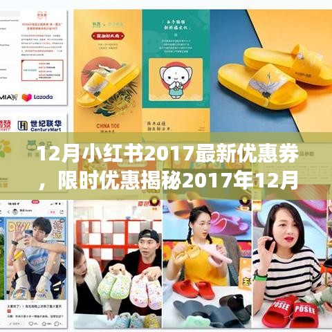 12月小红书最新优惠券限时优惠揭秘，不容错过！