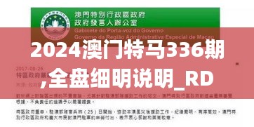 2024澳门特马336期,全盘细明说明_RDH80.600闪电版
