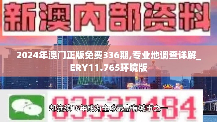 2024年澳门正版免费336期,专业地调查详解_ERY11.765环境版