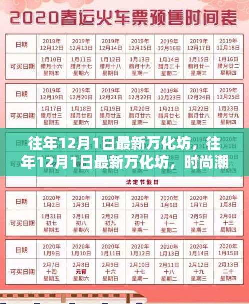 往年12月1日最新万化坊，时尚潮流聚集地，魅力千变万化的体验日