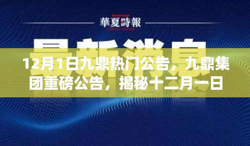 揭秘，九鼎集团重磅公告背后的故事与深远影响，时代大潮下的十二月一日观察