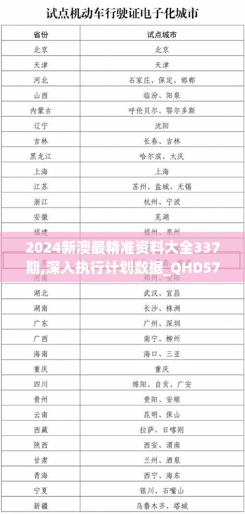 2024新澳最精准资料大全337期,深入执行计划数据_QHD57.722-2