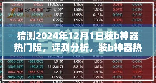 装b神器热门版评测分析，探索未来潮流之选（2024年最新版）