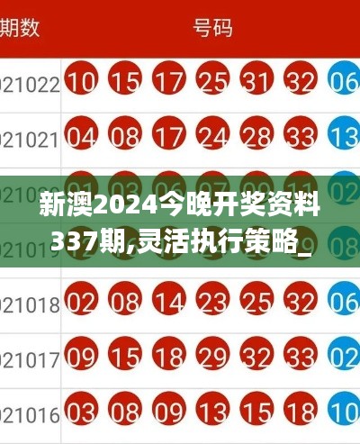 新澳2024今晚开奖资料337期,灵活执行策略_尊享款71.952-9