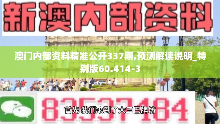澳门内部资料精准公开337期,预测解读说明_特别版60.414-3