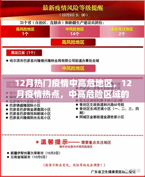 12月疫情热点解析，中高危险区域的警示与应对策略