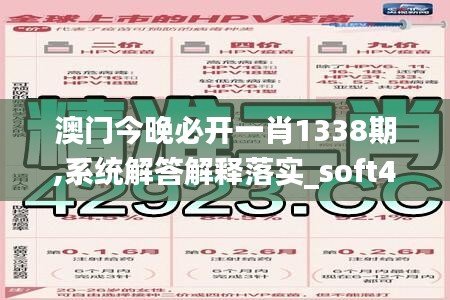 澳门今晚必开一肖1338期,系统解答解释落实_soft49.466-3