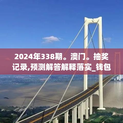 2024年338期。澳门。抽奖记录,预测解答解释落实_钱包版79.872-5
