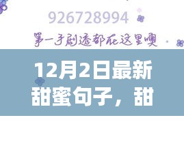 12月2日温暖人心的甜蜜句子，探寻甜蜜之日的独特魅力