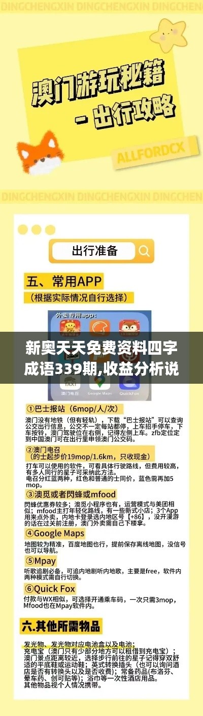 新奥天天免费资料四字成语339期,收益分析说明_6DM12.895-7