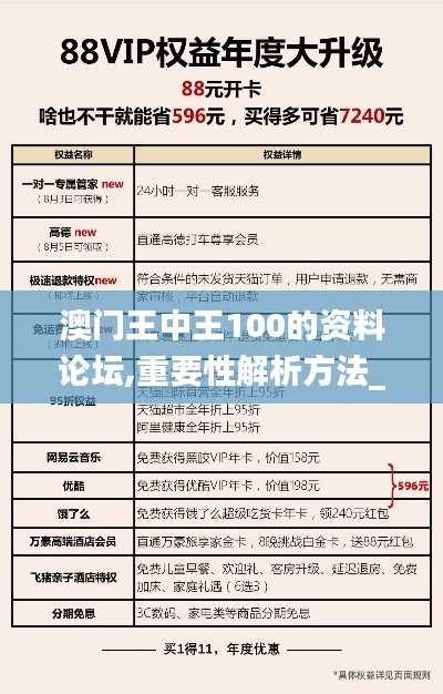 澳门王中王100的资料论坛,重要性解析方法_特别款6.596