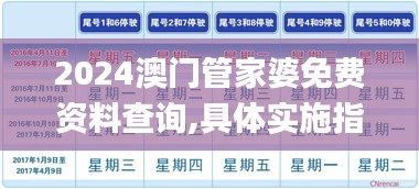 2024澳门管家婆免费资料查询,具体实施指导_专业版10.101