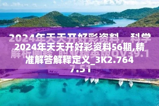 2024年天天开好彩资料56期,精准解答解释定义_3K2.764