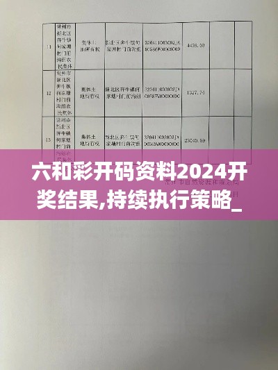 六和彩开码资料2024开奖结果,持续执行策略_Essential9.764