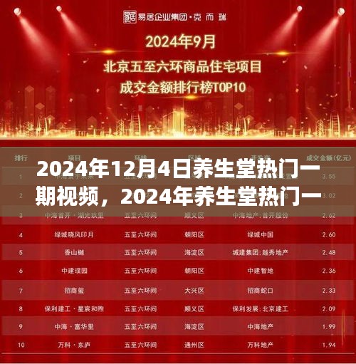 深度解读养生现代理念与争议，养生堂热门一期视频预告