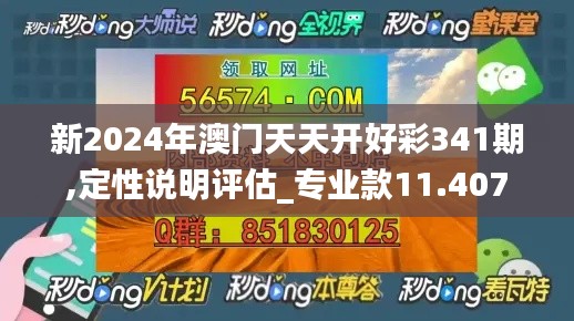 新2024年澳门天天开好彩341期,定性说明评估_专业款11.407