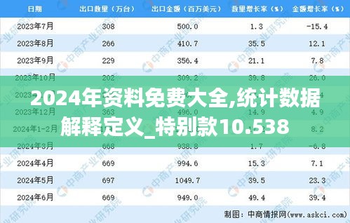 2024年资料免费大全,统计数据解释定义_特别款10.538