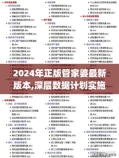 2024年正版管家婆最新版本,深层数据计划实施_Nexus10.155