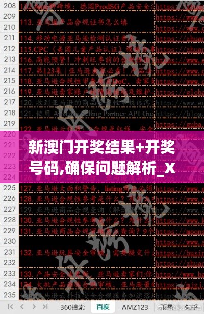 新澳门开奖结果+开奖号码,确保问题解析_X6.482