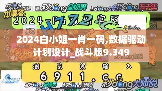 2024白小姐一肖一码,数据驱动计划设计_战斗版9.349