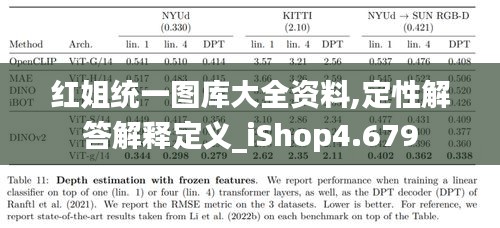 红姐统一图库大全资料,定性解答解释定义_iShop4.679