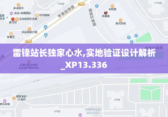 雷锋站长独家心水,实地验证设计解析_XP13.336