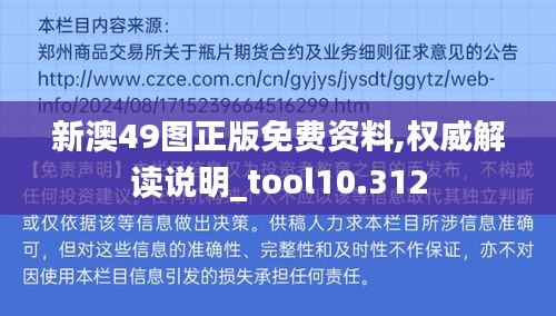 新澳49图正版免费资料,权威解读说明_tool10.312